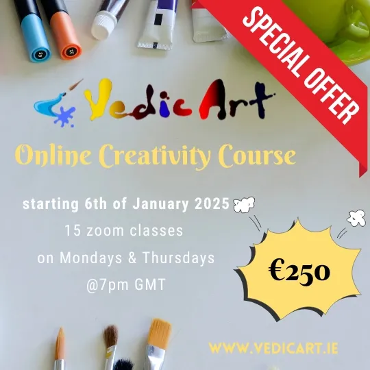 Start Your Year with Creative Self-Awareness: ONLINE Vedic Art Course